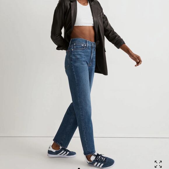 NWT Madewell The Perfect Vintage Straight Jean Size 26P Petite - Picture 2 of 9